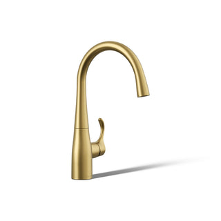 Simplice Single-Handle Bar Sink Faucet, Secondary Faucet with High-Arch Swing Spout