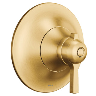 Flara ExactTemp Thermostatic Trim, Requires Valve in Brushed Gold
