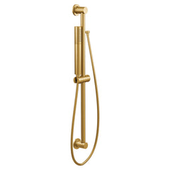 Eco-Performance Handheld Shower with 30-Inch Slide Bar and 69-Inch Metal Hose in Brushed Gold | product photo