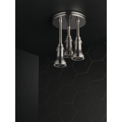 Pendant Full Rain Shower Head H2Okinetic® in Stainless Steel | product photo