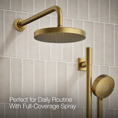 Kohler Awaken Tub & Shower Faucet in Brushed Brass | product photo