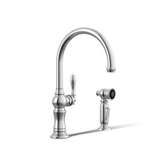 Kohler Artifacts Bar Faucet with Swing Spout and BerrySoft, MasterClean, and ProMotion | product photo
