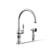 Artifacts Bar Faucet with Swing Spout and BerrySoft, MasterClean, and ProMotion