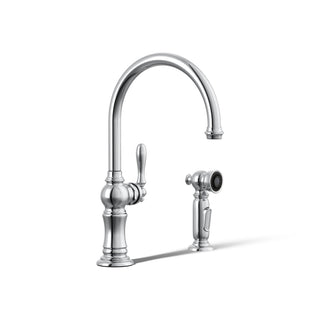 Artifacts Bar Faucet with Swing Spout and BerrySoft, MasterClean, and ProMotion