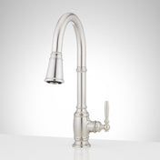 Finnian Pull-Down Kitchen Faucet in Stainless Steel
