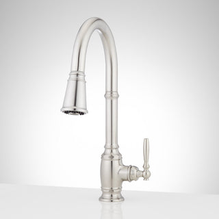 Finnian Pull-Down Kitchen Faucet in Stainless Steel