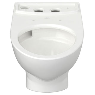 Glenwall 1.28 Gallons GPF Elongated Wall Mounted Toilet Kit in White