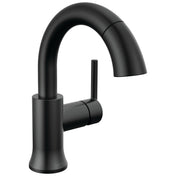 Trinsic Pull Down Bathroom Faucet in Matte Black