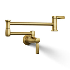 Kohler Wall-Mount Pot Filler Faucet, Swing Arm Kitchen Pot Filler Faucet | product photo