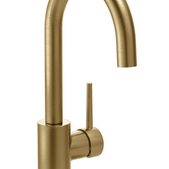 Trinsic Swivel Bar Faucet, Single Handle Prep Sink Faucet in Brilliance Champagne Bronze | product photo