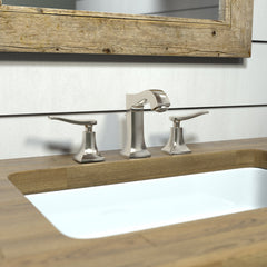 Metris C Two Handles Widespread Bathroom Faucet in Polished Nickel | product photo