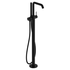 Tecturis S Freestanding Tub Filler with 1.75 GPM Handshower in Matte Black | product photo