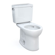 Drake Two Piece Round 1.6 Gpf Universal Height Toilet with Wax Ring in Cotton