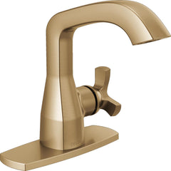 Single Handle Bathroom Faucet in Lumicoat  Champagne Bronze | product photo