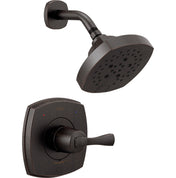 Stryke Shower Faucet Trim with H2Okinetic Technology in Oil Rubbed Bronze