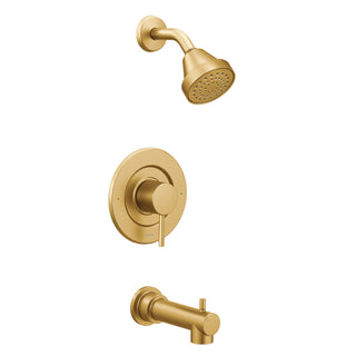 Align Posi-Temp Pressure Balancing Eco-Performance Tub and Shower Trim Kit, Valve Required in Brushed Gold