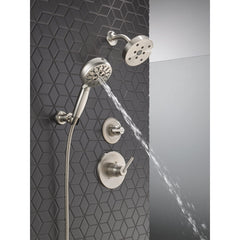ProClean 7-Spray Wall-Mount Handheld Shower Head, High Pressure Spray Hand Shower with Hose in Lumicoat Stainless | product photo