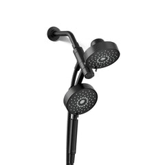 Purist 2-In-1 Multifunction Shower Combo Kit in Matte Black | product photo