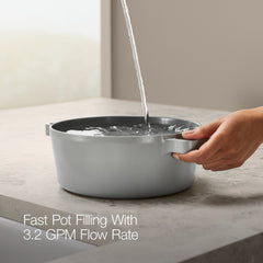 Kohler Artifacts Single-Hole Wall-Mount Pot Filler | product photo
