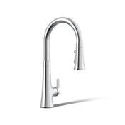 Tone Touchless Pull-Down Kitchen Sink Faucet with Three-Function Sprayhead in Polished Chrome