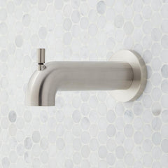 Vassor Pressure Balance Tub and Shower System, Brushed Nickel | product photo
