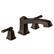 Two Handle Roman Tub Faucet in Mediterranean Bronze