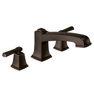Two Handle Roman Tub Faucet in Mediterranean Bronze