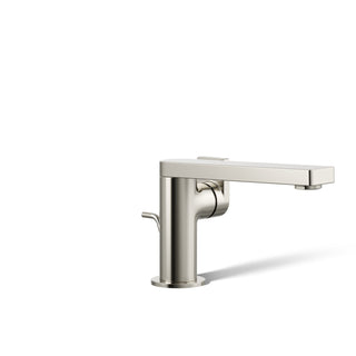 Composed Single-Handle Bathroom Faucet with Drain Assembly in Vibrant Polished Nickel