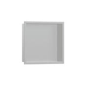XtraStoris Original Wall niche with Frame 12"x 12"x 5.5" in Concrete Gray