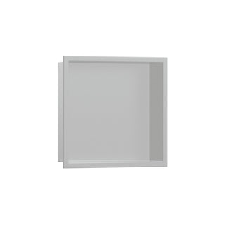 XtraStoris Original Wall niche with Frame 12"x 12"x 5.5" in Concrete Gray