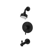 Concetto™ Tub & Shower Faucet with Rough-in Valve in Matte Black