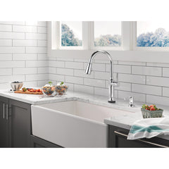 Renaldi Touchless Kitchen Faucet with Touch Technology, Chrome Kitchen Sink Faucet, ProClean Kitchen Faucet, Pull Down Kitchen Faucet, Lumicoat Chrome | product photo