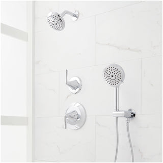 Provincetown Pressure Balance Shower System with Hand Shower - Chrome