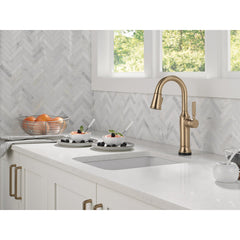 Renaldi Touch2O Bar / Prep Faucet with Touchless Technology in Lumicoat Champagne Bronze | product photo