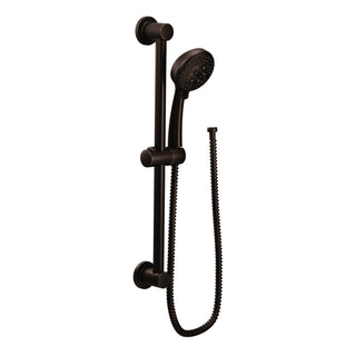 Eco-Performance 4-Spray Handheld Showerhead with 69-Inch-Long Hose and 30-Inch Slide Bar in Oil Rubbed Bronze