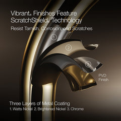 Artifacts Deck Mounted Roman Tub Faucet with Flare Design | product photo
