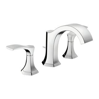 Locarno Widespread Bathroom Faucet with Drain Assembly in Chrome