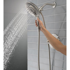 Saylor 17 Series Dual-Function Shower Faucet Set with In2ition 2-in-1 Dual Shower Head with HandHeld Spray Combo, Valve Trim Kit, Stainless (Valve Not Included) | product photo