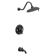 Weymouth Tub and Shower Faucet in Matte Black