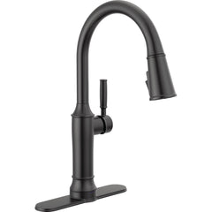 Renaldi Touchless Kitchen Faucet with Touch Technology in Matte Black | product photo