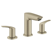Eurosmart® Widespread Bathroom Faucet in Brushed Nickel