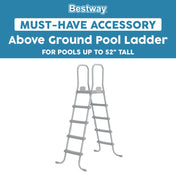 Bestway Flowclear 52-Inch Heavy-Duty A-Frame Pool Ladder - view 9