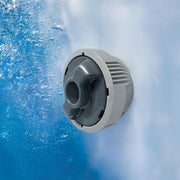 ChemConnect | Gray ChemConnect dispenser on the inner wall with AirJets bubbling