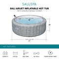 Dimensions | Manufacturer diagram of 77 inch outer and 58 inch inner diameter