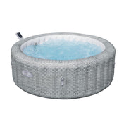 SaluSpa Bali Smart AirJet Inflatable Hot Tub, Gray
