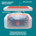 Insulation | Manufacturer graphic on the insulated cover and walls