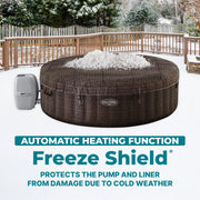 Freeze Shield diagram | Manufacturer graphic on the automatic cold-weather heating protection