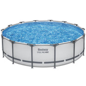 Steel Pro MAX 14 ft x 42 in Round Above Ground Swimming Pool Set