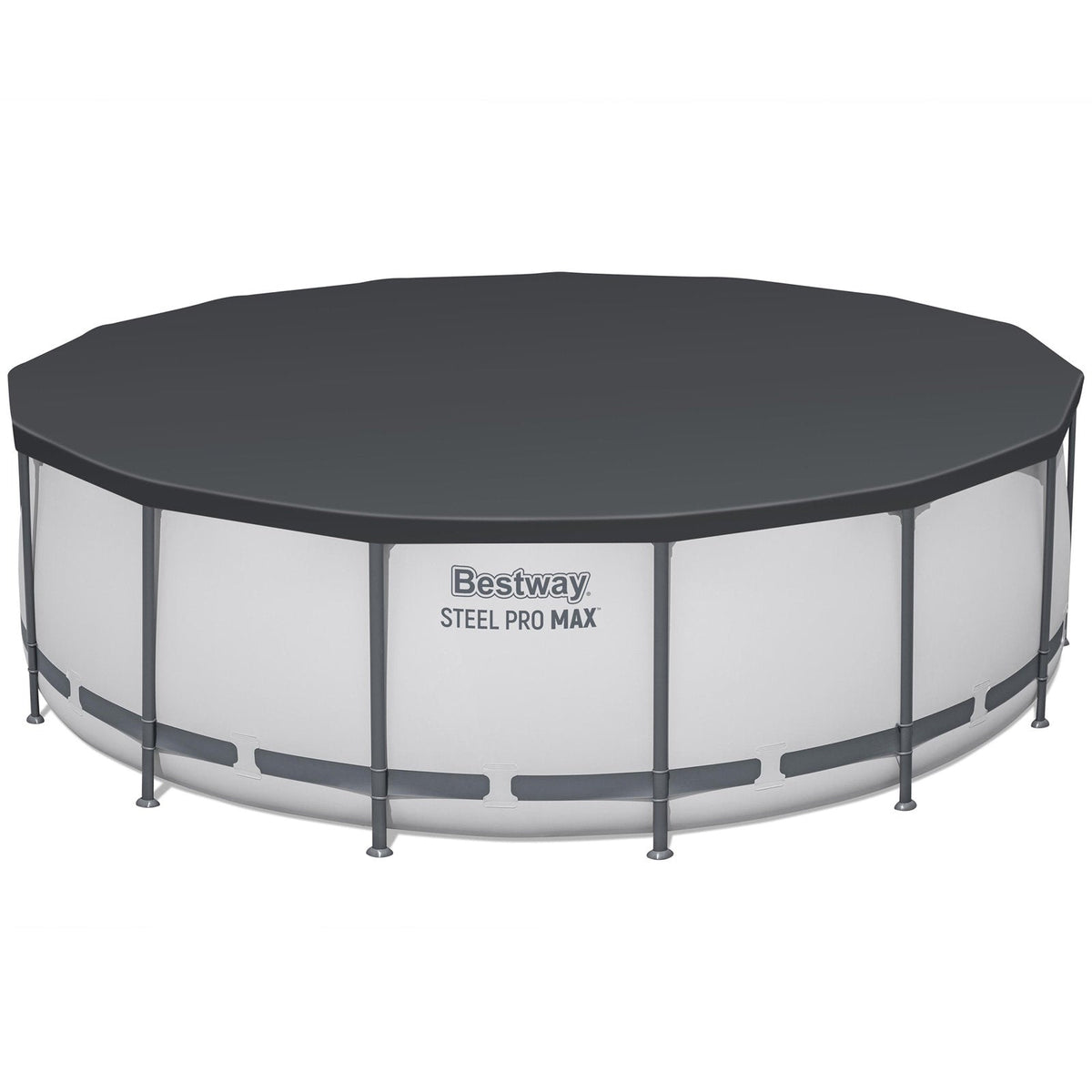 Bestway Steel Pro MAX Prismatic Stone 15 Foot Pool Set