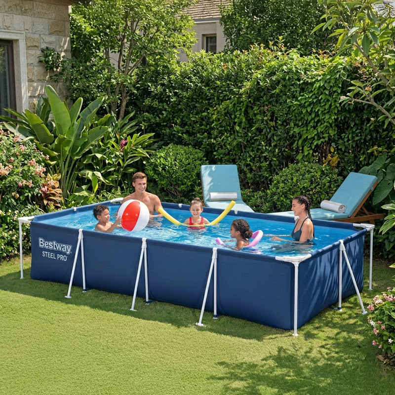 Bestway Steel Pro Rectangular Above Ground Pool - view 2